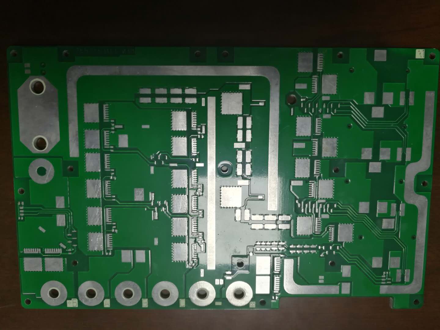Silver plated aluminum substrate