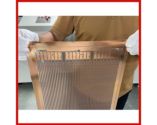 Ultra long transparent board circuit board