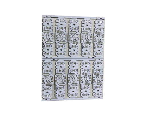 Double sided aluminum substrate circuit board