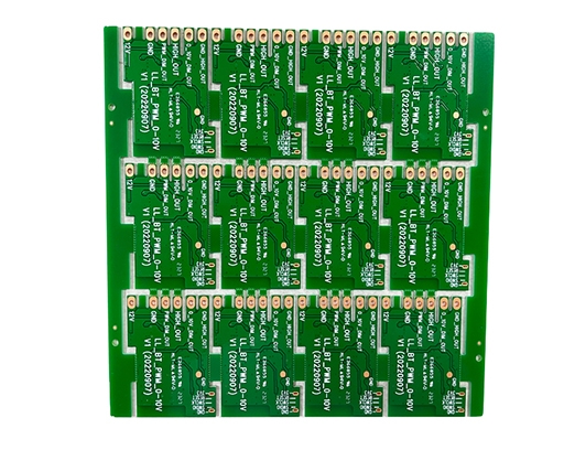 LED power board double-sided fiberglass board circuit board