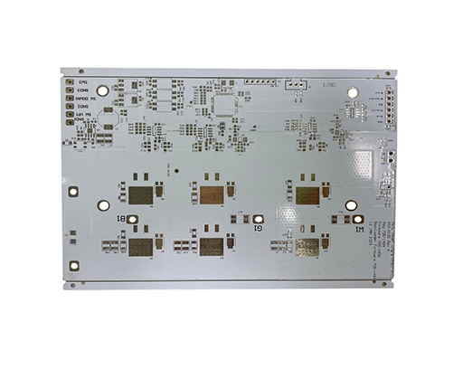 Single sided double-layer energy storage power supply aluminum substrate circuit board