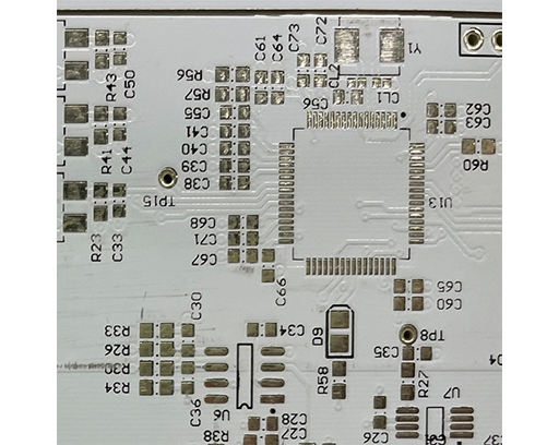Single sided double-layer energy storage power supply aluminum substrate circuit board