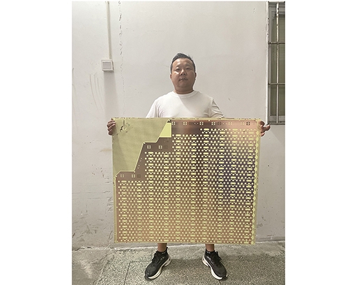Ultra wide eight layer fiberglass board circuit board